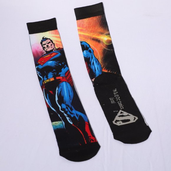 Superman Knee High Socks - Picture 1 of 1